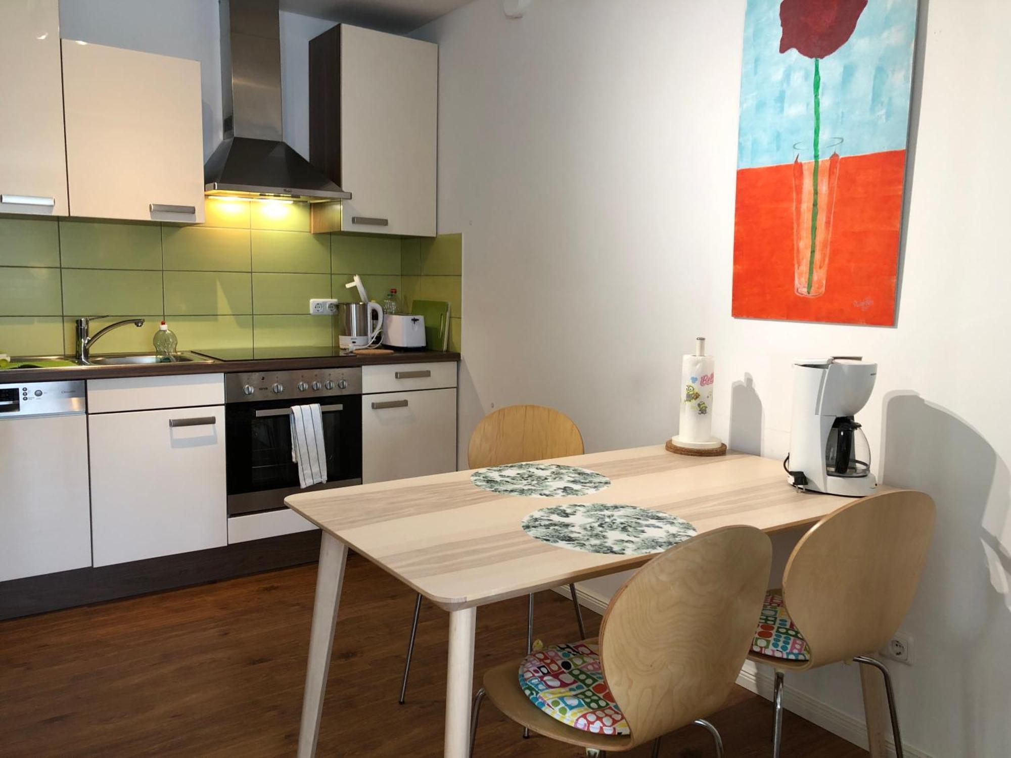 Fuer Aktive Reisende Mein Aparthotel Ochsenfurt Mit Terrasse, Ideal For Long Stay, Relocation מראה חיצוני תמונה