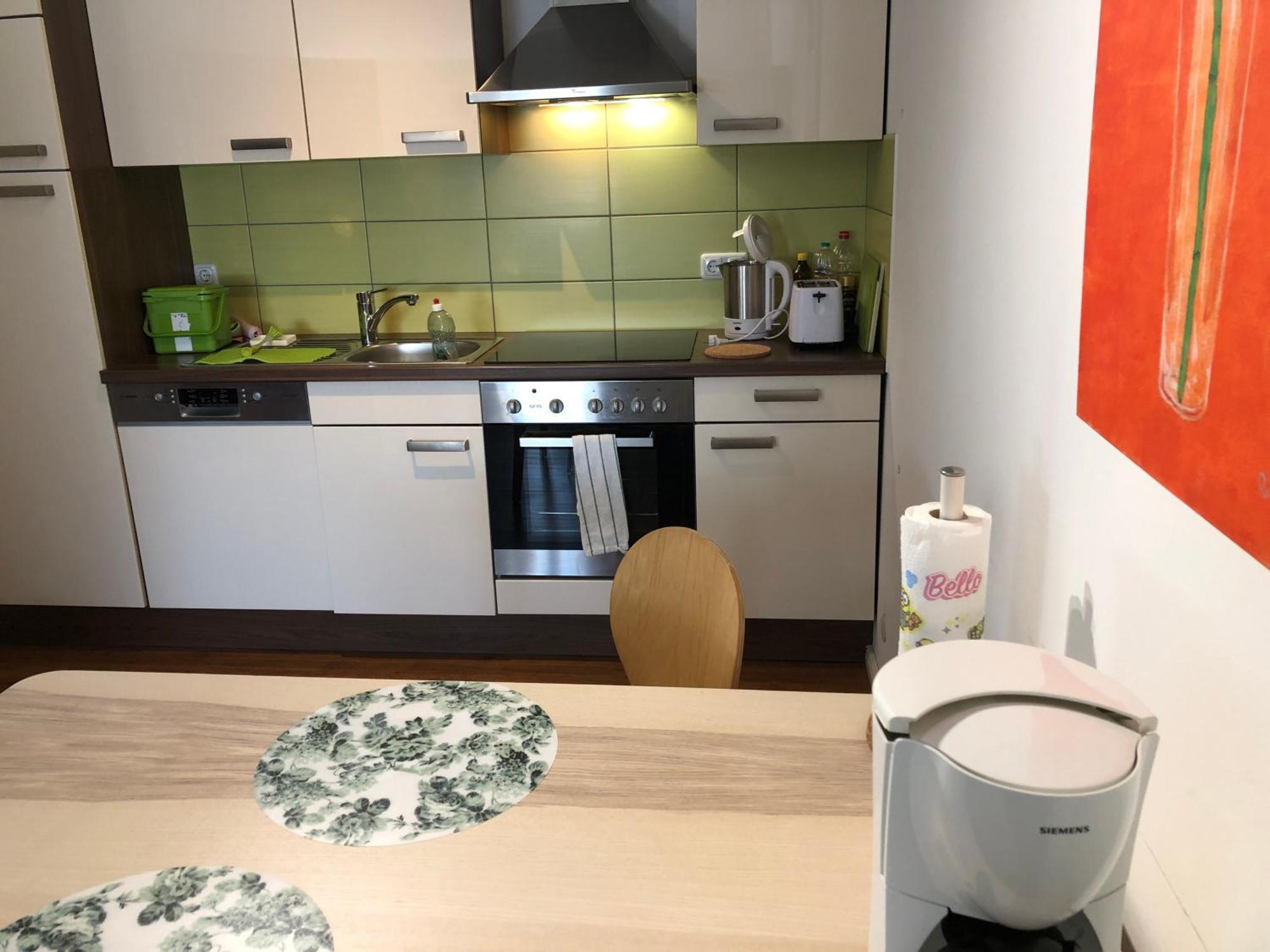 Fuer Aktive Reisende Mein Aparthotel Ochsenfurt Mit Terrasse, Ideal For Long Stay, Relocation מראה חיצוני תמונה